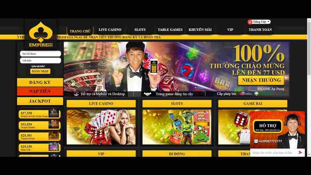 Hỗ trợ game thủ nhanh chóng, chu đáo nhất