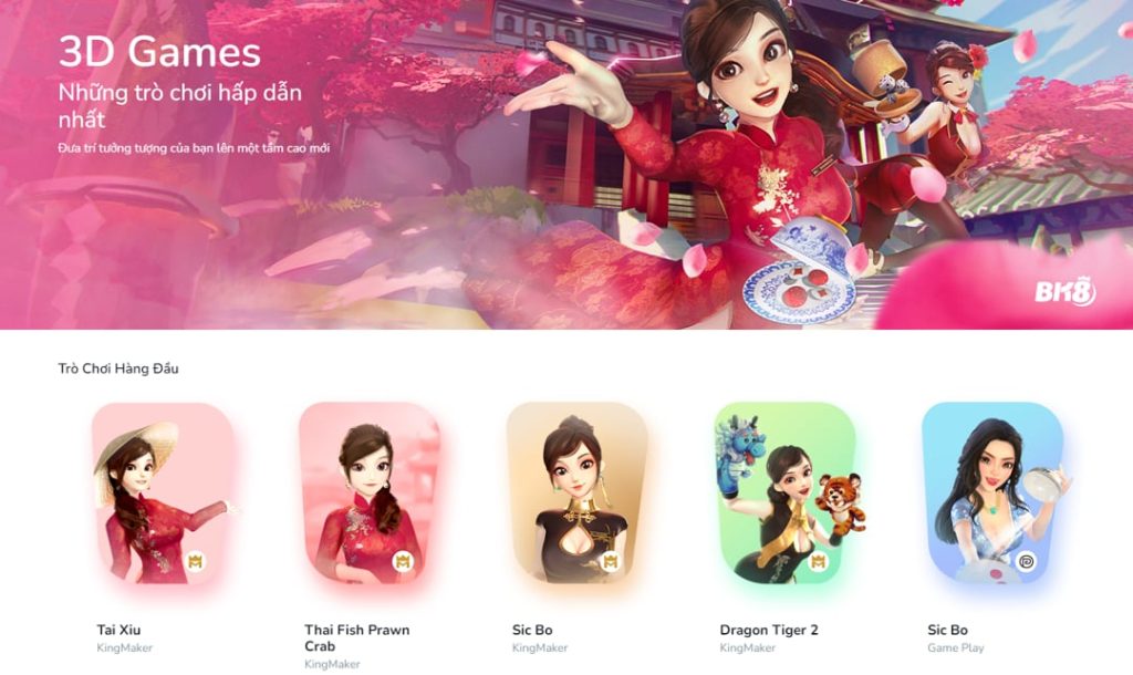 game đổi thưởng 3d