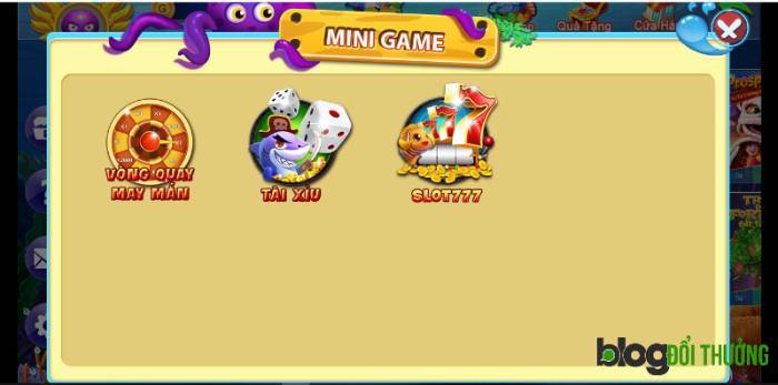 Sảnh mini game cuốn hút