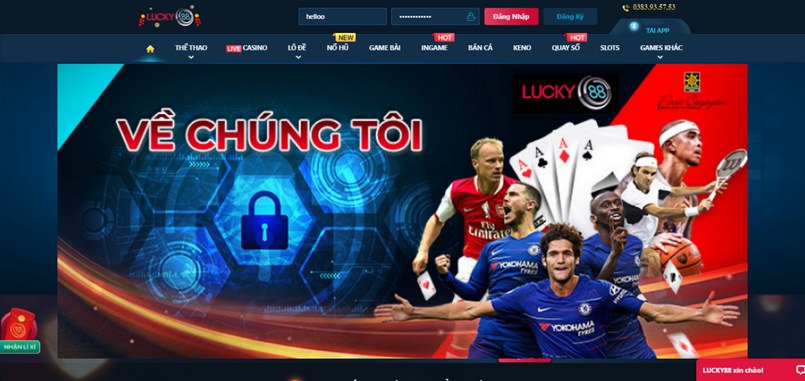 Nhà cái Lucky88 là một trong những lão làng Nhà cái Lucky88 là một trong những lão làng