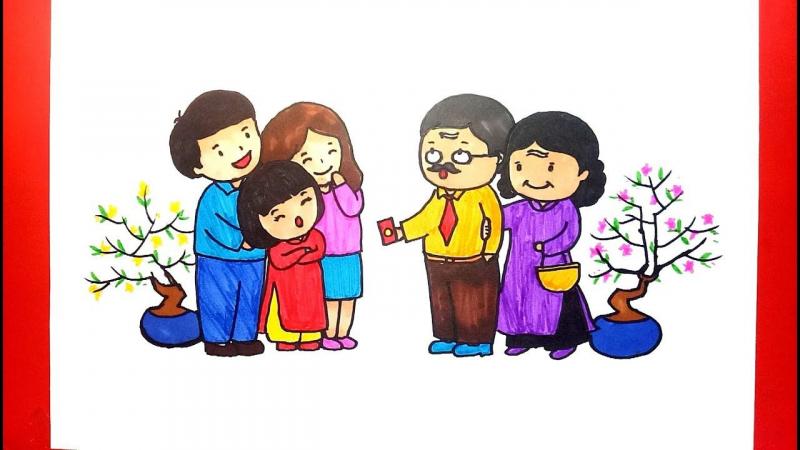 Bài thơ chúc tết ông bà (số 1)