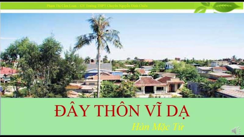 Bài văn phân tích tác phẩm 