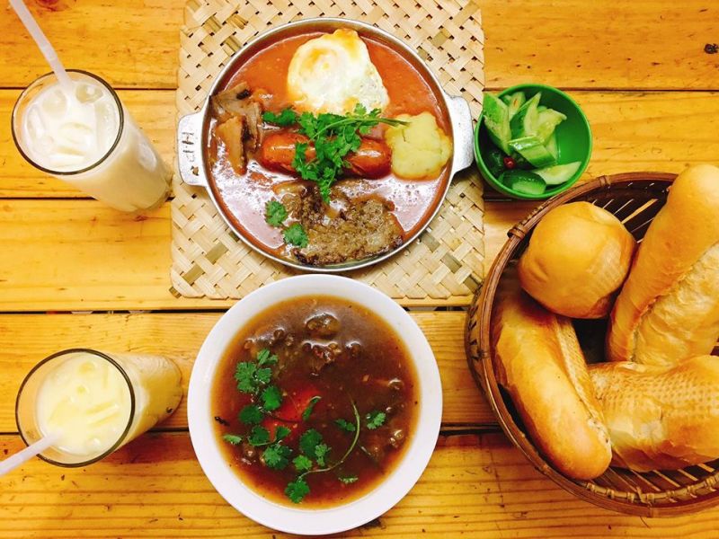 Bánh mì chảo Cột Điện