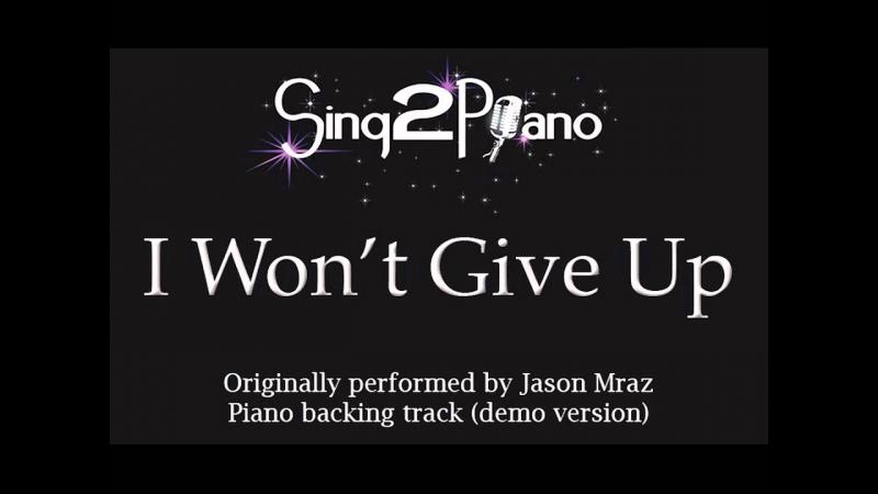 I Won’t Give Up