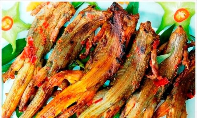 Những món ăn chế biến từ con dông