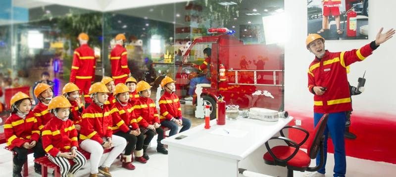 Khu vui chơi giải trí trong nhà Vinke - Times City
