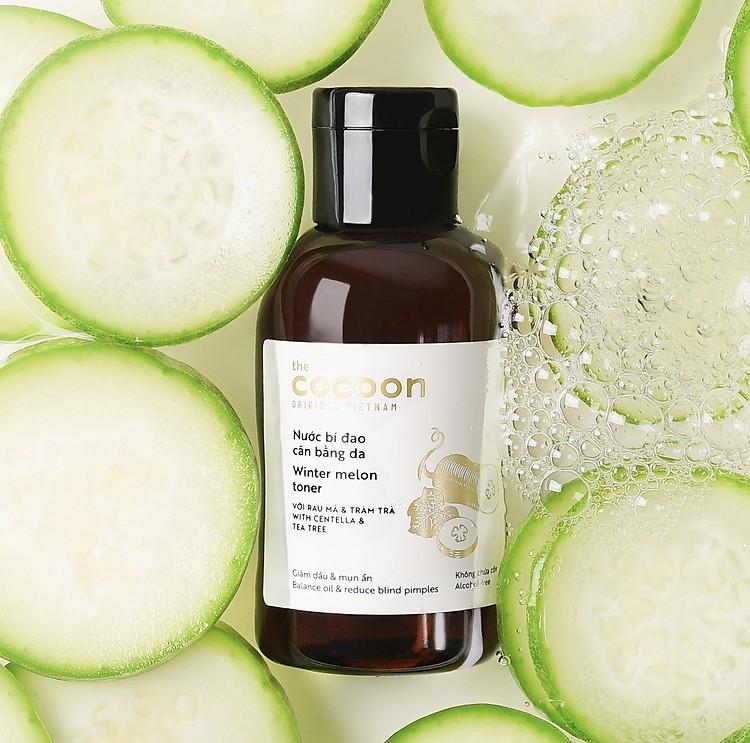 Toner nước bí đao cân bằng da Cocoon
