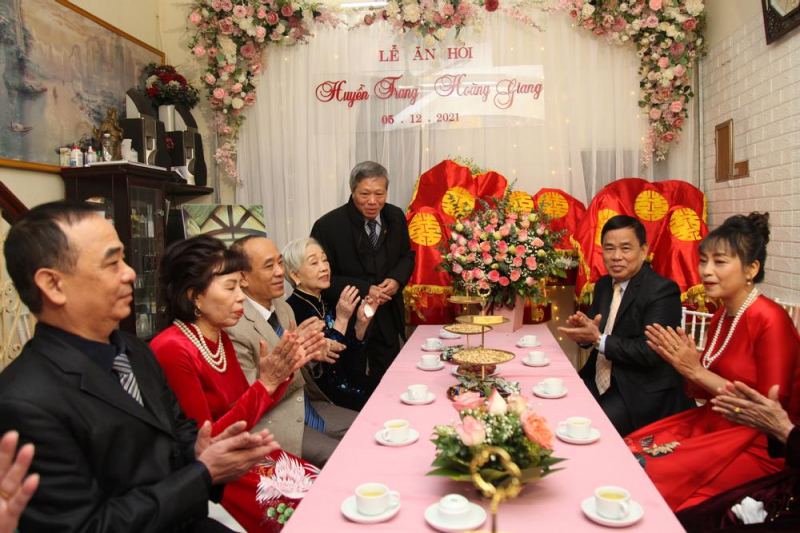 Bài phát biểu trong lễ ăn hỏi của nhà trai